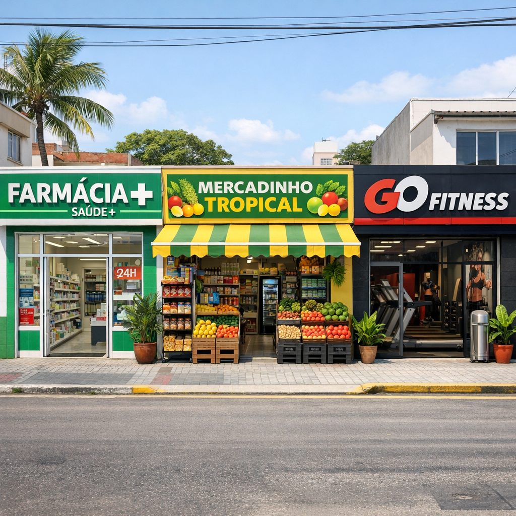Rede de lojas com múltiplas unidades consumidoras de energia